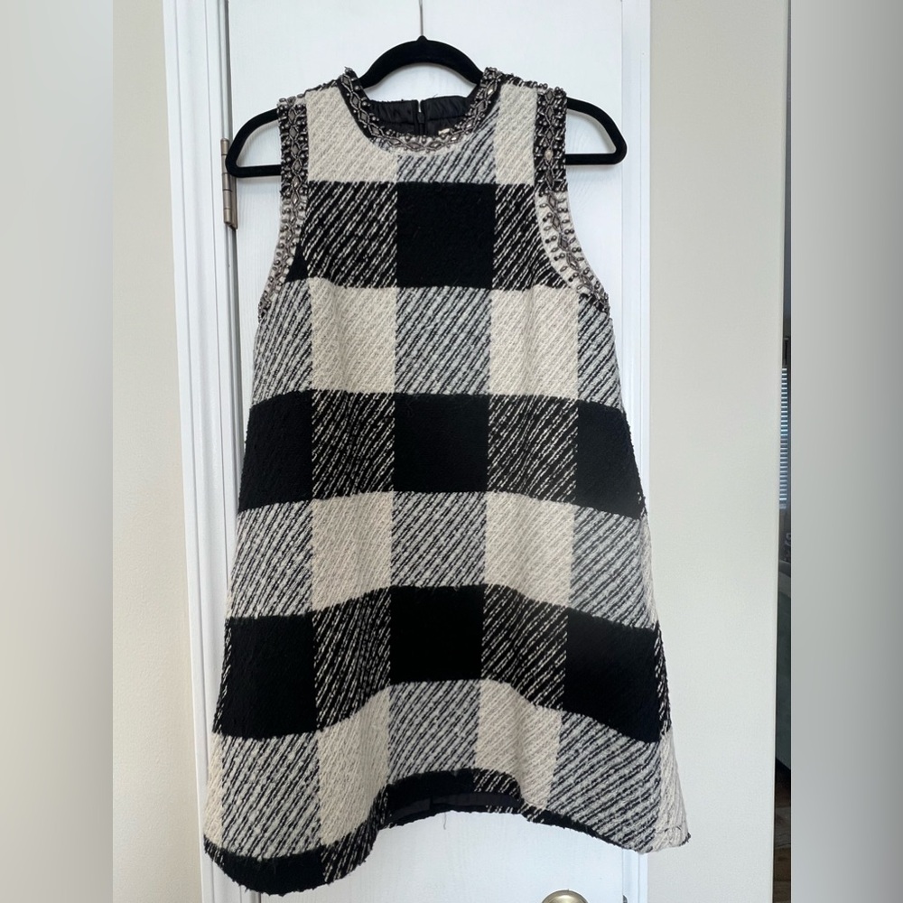 Checkered Holiday Dress